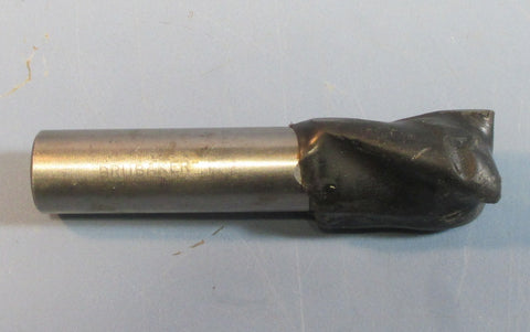 Brubaker 7/8" HSS 3 Flute 11/8" LOC Professionally CNC Resharpened End Mill