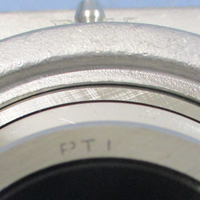 PTI SUCSF20928 4 Bolt Flange Block Bearing Stainless Steel 13/4" Bore SF209