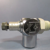 BIMBA QUICK-CONNECT FLOW CONTROL VALVE, NEEDLE ANGLE FQP8K
