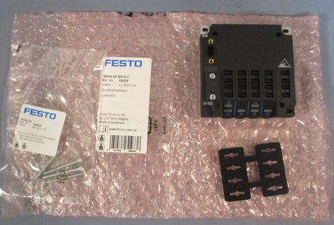 Festo CPV10GEASI4Z Electrical Interface 18259 Valve Terminal