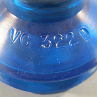 Vi Cas VC 322D Round Vacuum Cups 1/4 NPT Style J 2" Length Lot of 2