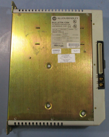 Allen Bradley 1394AM03 Ser B AC Servo Controller Axis Controller 1.6/2 KW