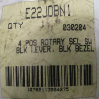 Eaton Cutler Hammer E22JDBN1 4Position Rotary Selector Switch Nema 4X