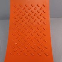 Wheel Chock 4W941, Wedge, Molded Urethane 8" WD x 8" HT x 11" D