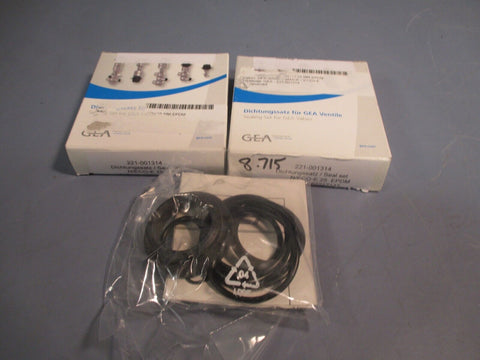 LOT OF 2 GEA GROUP SEAL KIT 221-001314