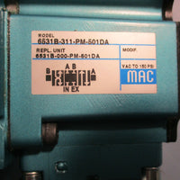 Mac Valves 6531B311PM501DA Solenoid Valve 3/4" NPTF 24VDC 6W