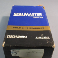 Sealmaster Gold Line Bearings NP24C Two Bolt Pillow Block Ball Bearing 11/2"
