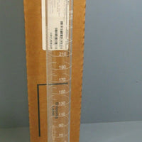 Corning Pyrex Glass 250mL Single ScaleTC Graduated Cylinder w/ Hex Base 3022-250
