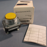 Allen Bradley 800TA9A Yellow Flush Head Push Button Series T Nonilluminated
