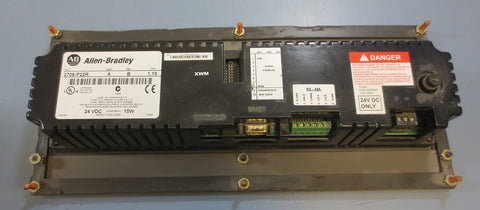 Allen Bradley InView Message Display 2706P22R Ser A Rev B FRN 1.10 w/ Plate