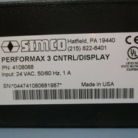 Simco PerforMAX3 Power Supply(4108070)+Control/Display(4108068) Static Bar Systm