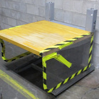 Unidex 500 Lb Lift Table Bench 36 x 35-1/2" Top, 27-45" Adjustable Height