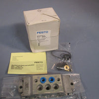 FESTO AIR MANIFOLD Sub-Base NAV-QS8-IS01-CS 8086800
