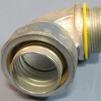 Box 2 Crouse Hinds LT15090 Male Conduit Connector Fittings 90 Degree 11/2" NIB