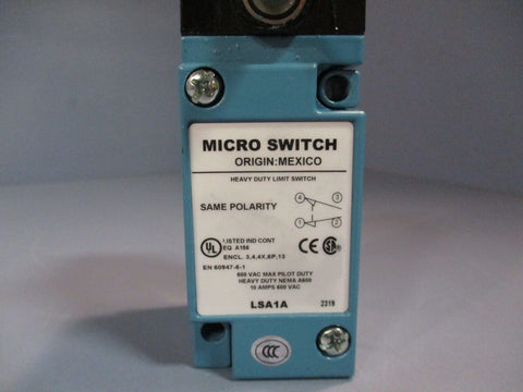 Honeywell Micro Switch Heavy Duty Limit Switch LSA1A