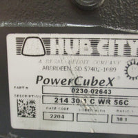 Hub City 023002643 Right Angle Gearbox PowerCubeX 30:1 Ratio 56C Frame