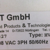 Carrera AP&T GmbH HVP5.2 Power Supply 208 VAC 3 PH 50/60 HZ 16 A