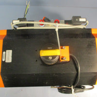Max-Air UT50-0GBF41 Flanged Aluminum Pneumatic Rack and Pinion Actuator 10bar