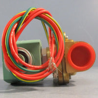 ASCO RedHat 8210G095 Solenoid Valve 3/4" NPT 12/110V 60/60Hz 150PSI