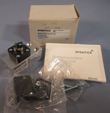 Aventics Pneumatic Pressure Switch, 0.2-16 bar R412010718