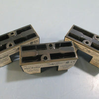Allen Bradley Fuse Block  Lot of Three Ser D 1491N121