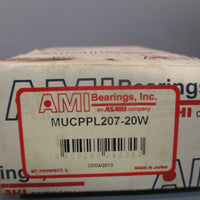 AMI Pillow Block Ball Bearing 11/4"ID; 2Bolt MUCPPL20720W