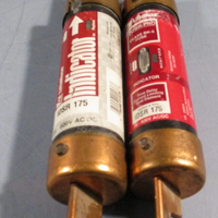 Lot of (2) Littelfuse 175 Amp 600 Vac Indicator Fuse IDSR175