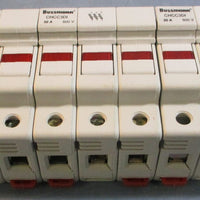 Bussmann CHCC3DI Industrial Modular Fuse Holder 600VAC 30A 3 Pole (Lot of 3)