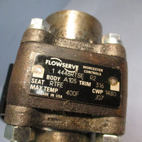 Flow Serve MK537 Pneumatic Valve & Actuator Combination Assembly 1-4446RTSE R2