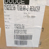 Dodge Tigear 2 Right Angle Gear Reducer 0.7hp 20:1 15Q20L56