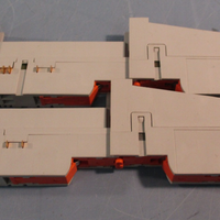 Lot of (2) Allen-Bradley 1734-MB SER A REV 01 95723405 Base Module