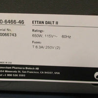 Amersham Bioscience Ettan DALT II System 80-6466-46 Separation Unit & Controller