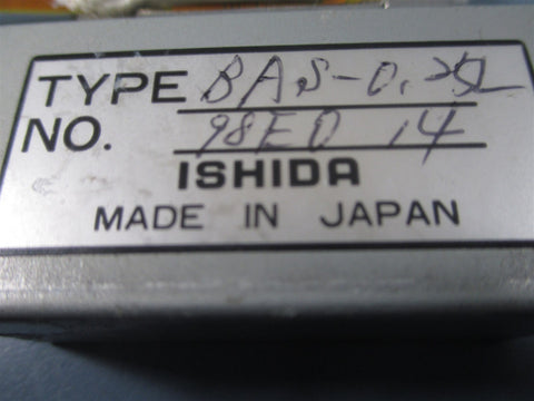 ISHIDA BAS0.25L Load Cell No.98ED14  Used
