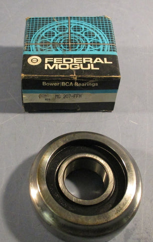 Federal Mogul MG 207FFH BCA Forklift Bearing 1 3/8" Bore 3 1/2" OD 1 1/4" W
