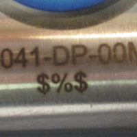 Bimba SR-041-DP-00MC Pneumatic Cylinder 1/2" Bore 1" Stroke