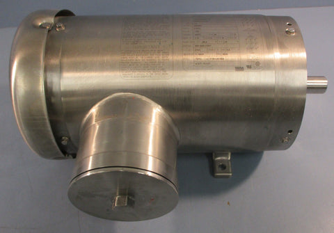 Baldor CFSWDM3554TE Stainless Steel Washdown Duty Motor 1.5HP 7/8" Shaft Dia