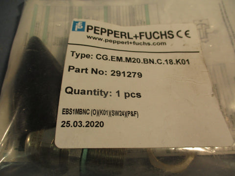 Pepperl+Fuchs Metal cable Gland 291279 Typ CG.EM.M20.BN.C.18.K01