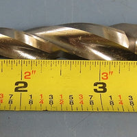 Weldon 3° Tapered End Mill: T38E3, 1/4"DIA, 1/2"SHK, 31/2"LOC, HSS, 3FL, USA