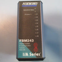 Foxboro FBM243 P0914TK I/A Series Channel Isolated 8 Communication FoxCom NWOB
