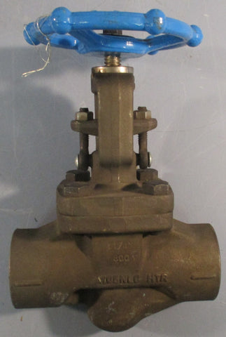 Smith API 602 Socket Weld Gate Valve A105NLC-HTR 1-1/4" 1975PSI 100F