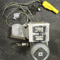 Hadef 66/04 AK 405 DI 80 N 8/2 Chain Hoist 480V 0.9/0.22 kW 500kg Load Cap.