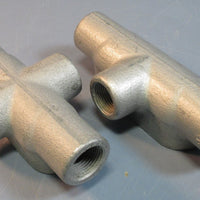 Crouse Hinds X27 & T27 Side T Ported & Cross Ported 3/4" Conduit Body NWOB