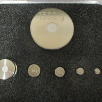 Rice Lake Weighing Systems Calibration Weight Set 1500g 200g 50g 20g 10g 5g
