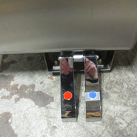 SaniLav 504 Hands Free Stainless Steel Sink w/ Double Knee Pedal 16 x 16 x 10"
