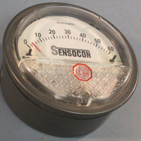 Sensocon S2060 Differential Pressure Gauge 15 PSIG Max 060 in