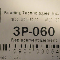 Reading Technologies Inc. RTI 3P-060 Replacement Filter Element 1-Micron