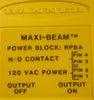 Banner Engineering 25545 Maxi-Beam Power Block Sensor RPBA 120VAC