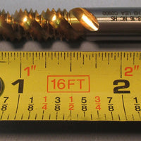 Cleveland TiN Twist Bottoming Tap, 3/8-16, NC, HS, G H3, 3FL, C0900, USA