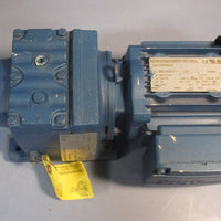 Sew Eurodrive R37DRS71S4/DH Gear Motor 0.5 HP 39.17:1 Ratio 43 RPM Out 716 InLb