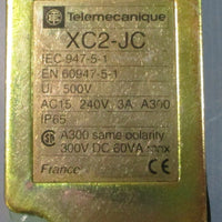 Schneider Electric Telemecanique ZC2JC1H5 Limit Switch XC2JC 1/2"NPT 250VAC